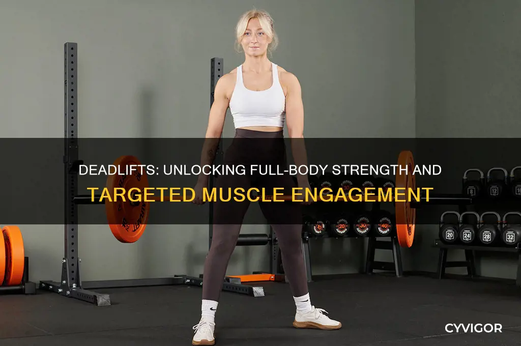 which muscles do deadlfts work