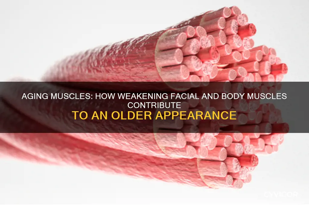 which muscles weaken causing a person