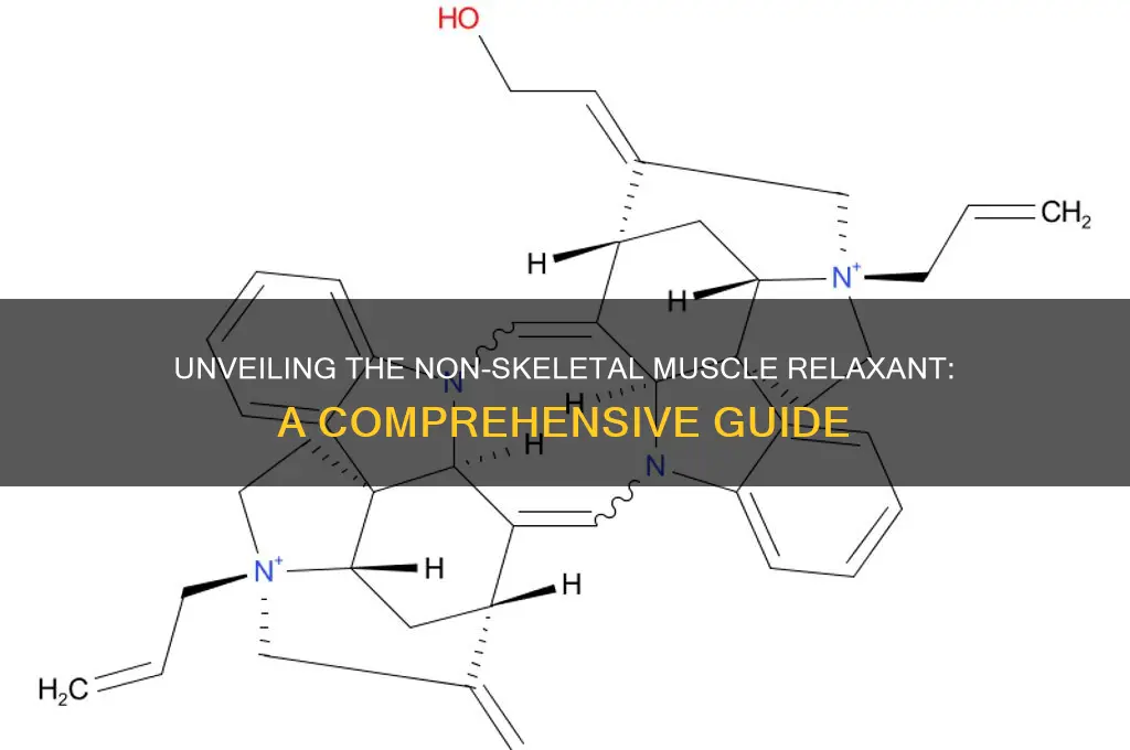 which of the following is not a skeletal muscle relaxants