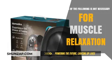 Unraveling Muscle Relaxation: What's Not Essential for Easing Tension?