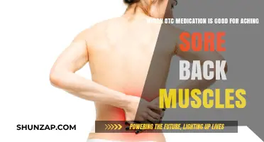 Effective OTC Medications to Relieve Aching Sore Back Muscles Fast