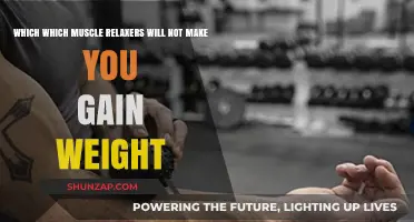 Muscle Relaxers That Won’t Cause Weight Gain: Your Guide