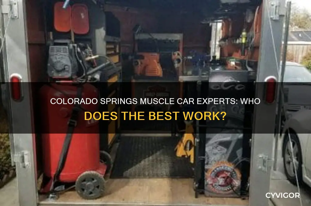 who does muscle car work in colorado springs