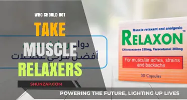 Muscle Relaxers: Who Should Avoid Them and Why?