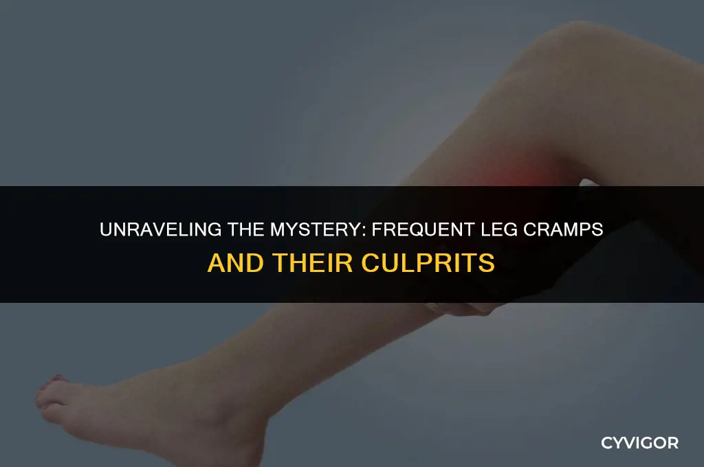 why am i getting leg cramps so often