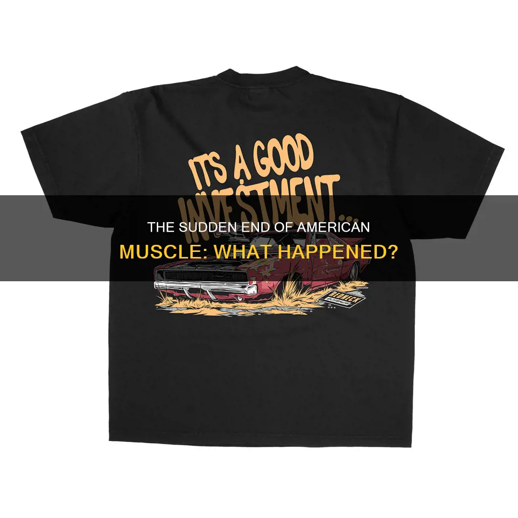 why americsn muscle was cancelled