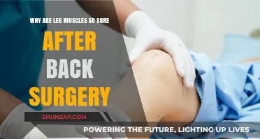 Post-Back Surgery Leg Pain: Understanding Muscle Soreness and Recovery