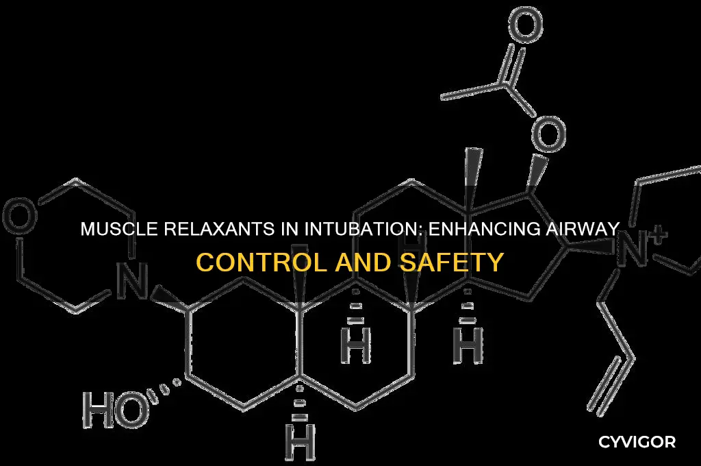 why are muscle relaxants used for intubation