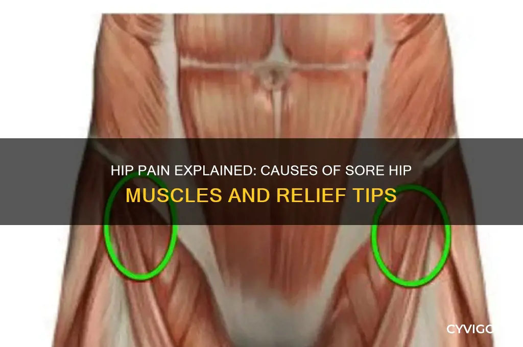 why are my hip muscles so sore