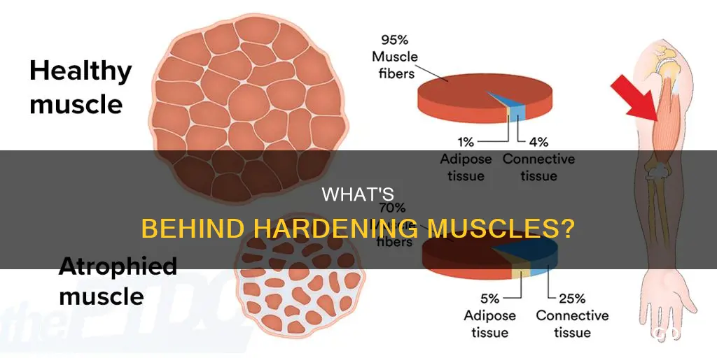 why are my muscles hardening