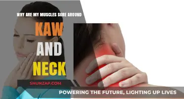Sore Muscles Around Jaw and Neck: Causes and Relief Tips