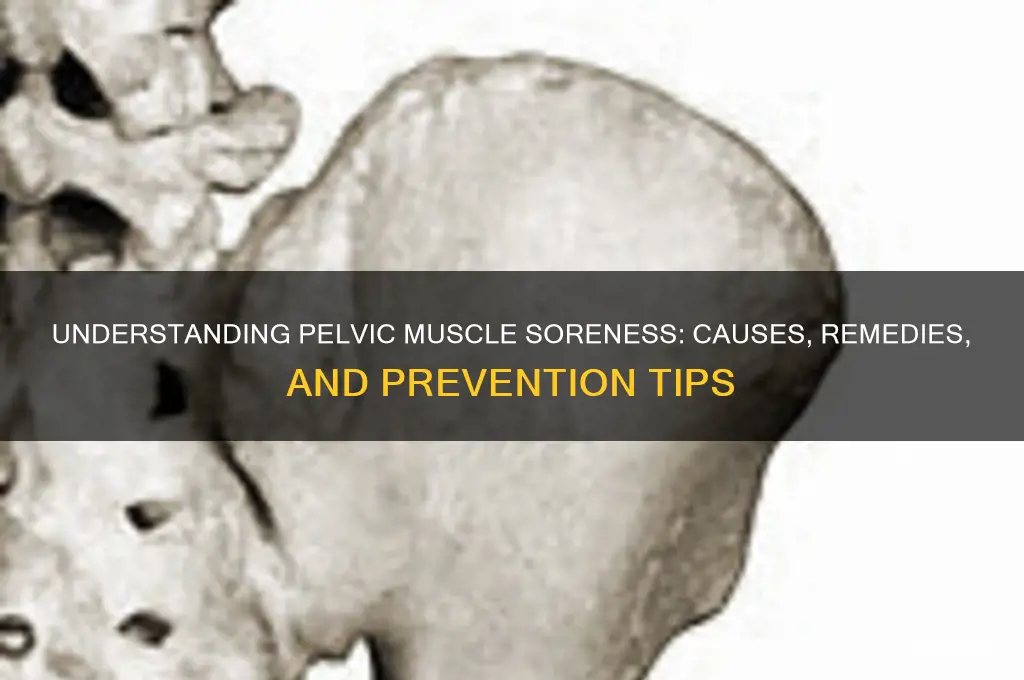 why are my pelvic muscles sore