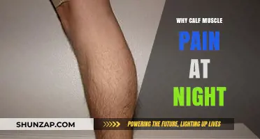 Why Calf Muscle Pain Intensifies at Night: Causes and Relief Tips