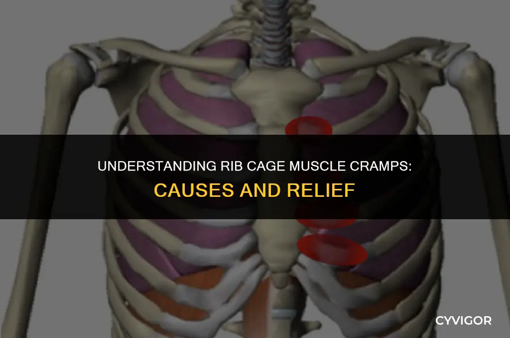 why di u get muscle cramps in my rib cage