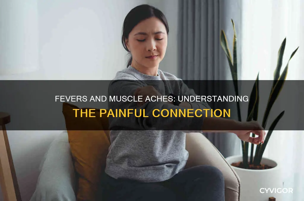 why do fevers cause muscle aches