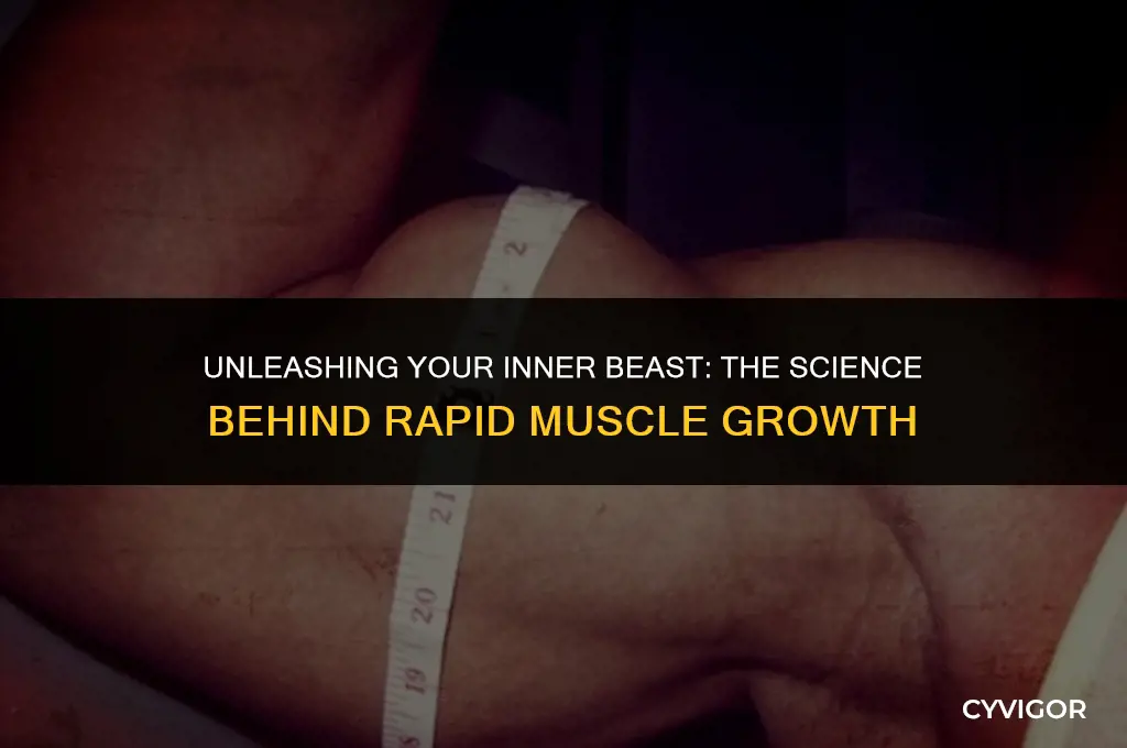 why do i build muscle so fast