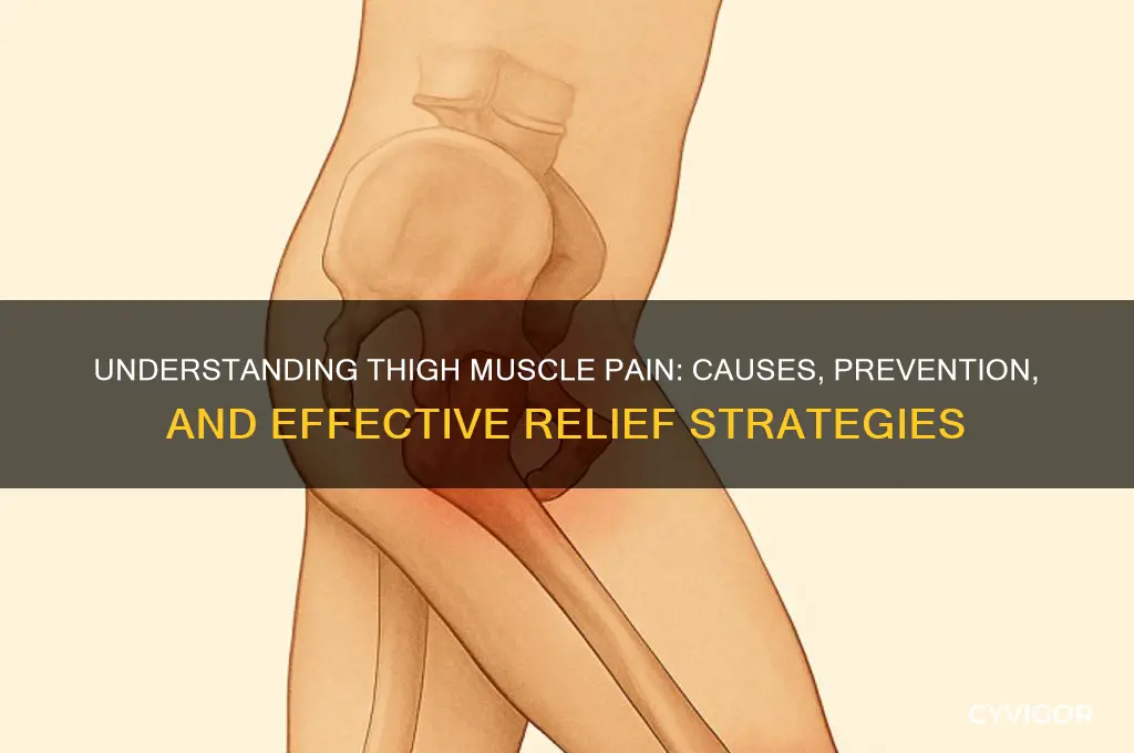 why do i have muscle pain in my thigh