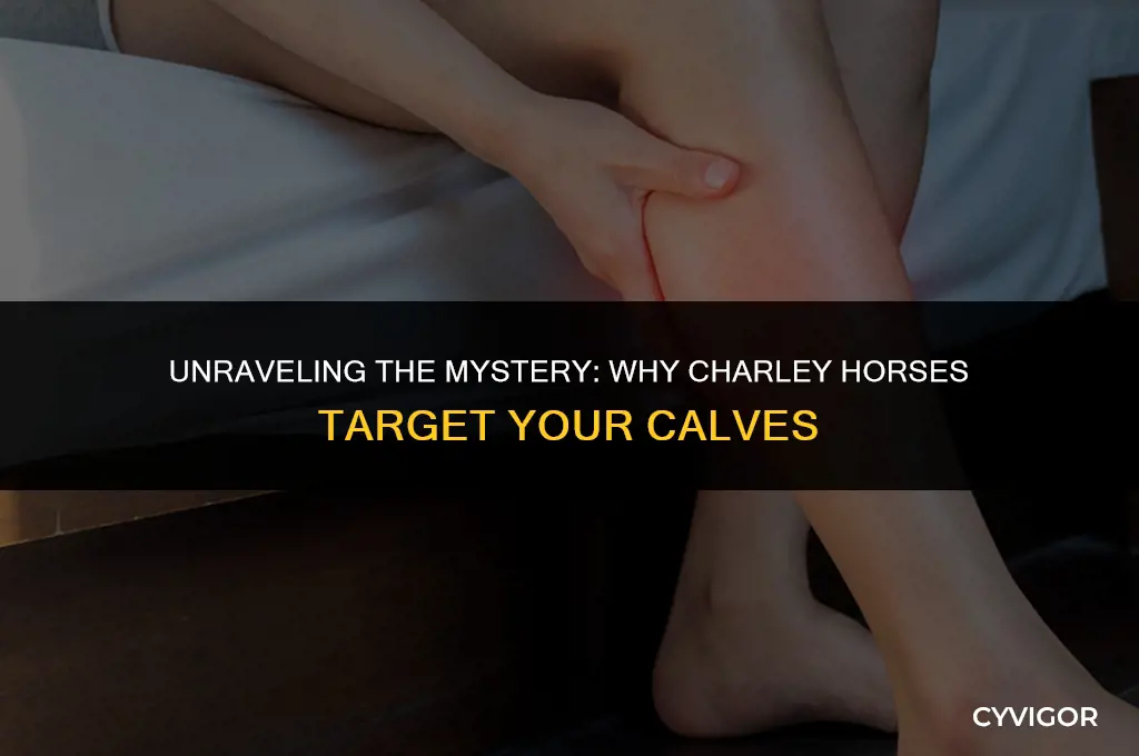 why do i keep getting charley horses in my calves