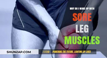 Why Do I Wake Up with Sore Leg Muscles? Causes and Solutions
