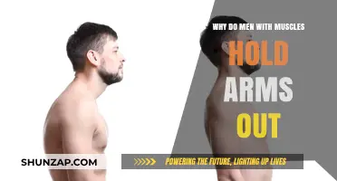 Why Muscular Men Hold Arms Out: Unveiling the Posture Mystery