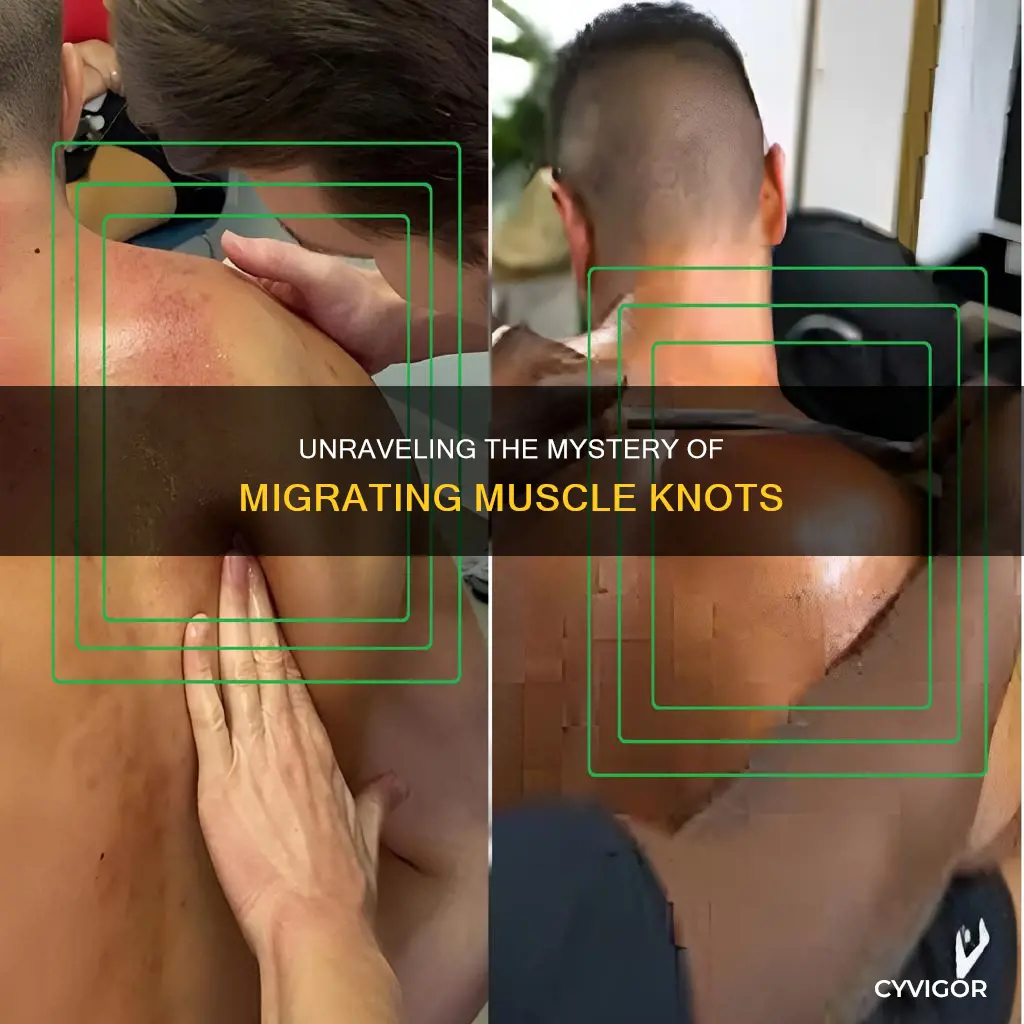 why do muscle knots move