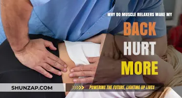 Muscle Relaxers and Back Pain: Why the Relief May Worsen Discomfort