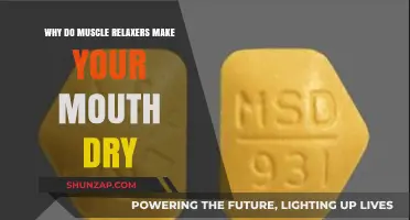 Why Muscle Relaxers Cause Dry Mouth: Understanding the Side Effect