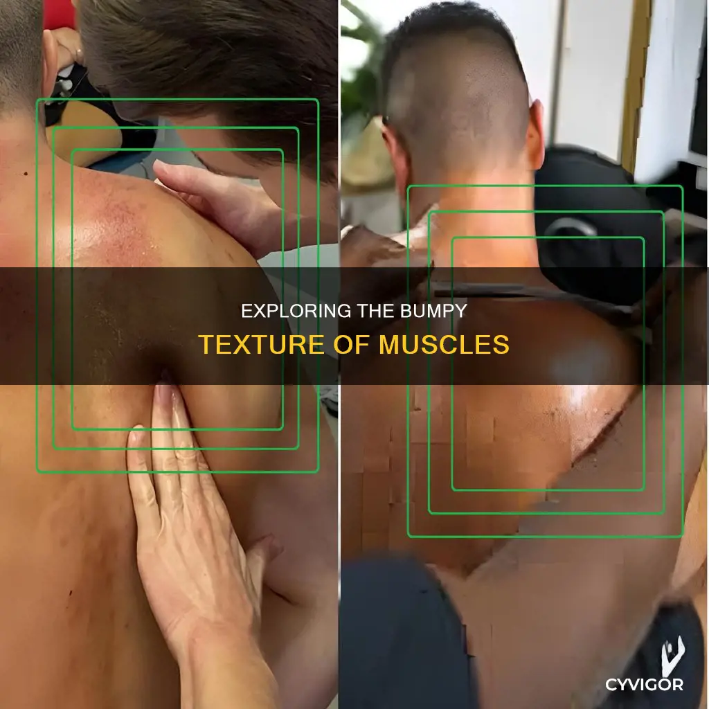 why do muscles feel bumpy