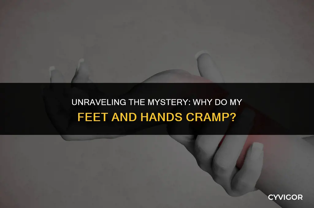 why do my feet and hands cramp