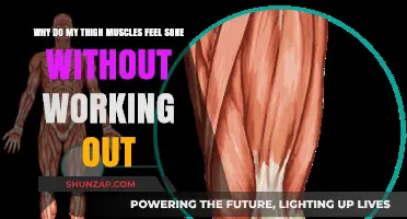 Thigh Muscle Soreness Without Exercise: Causes and Remedies Explained