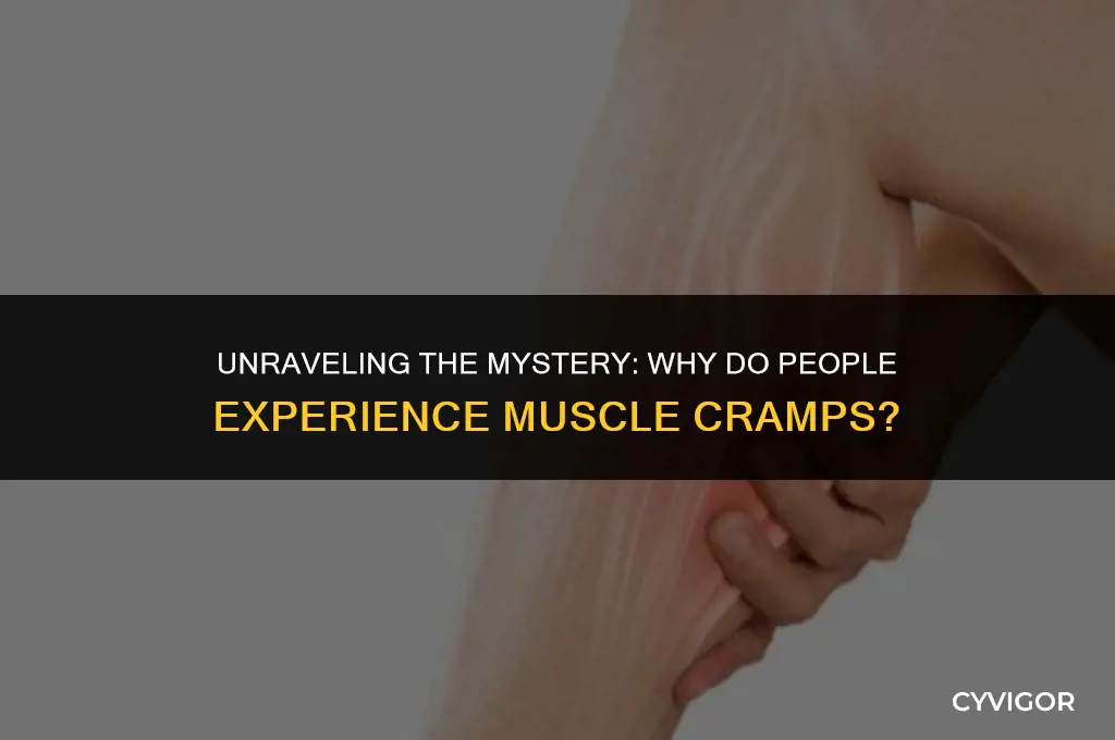 why do people have muscle cramps