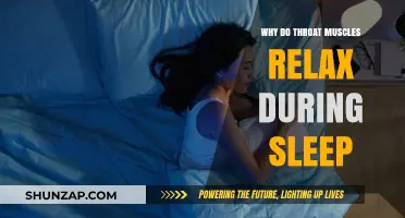 Why Throat Muscles Relax During Sleep: Causes and Effects