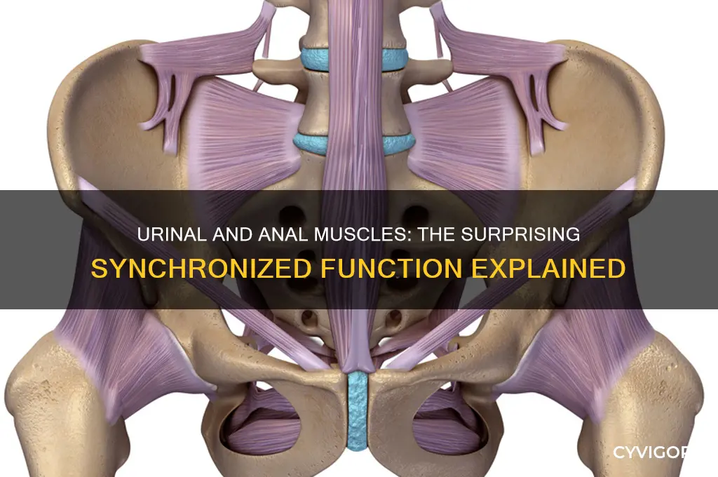 why do your urinal and anal muscles work together
