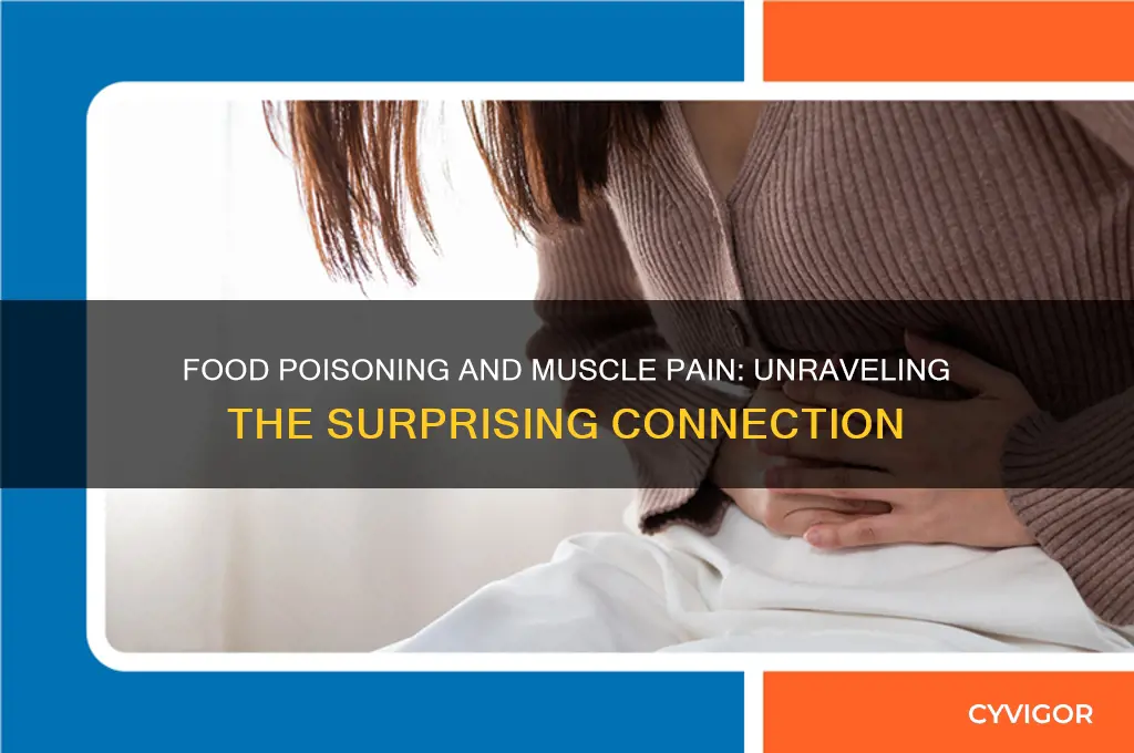 why does food poisoning cause muscle aches