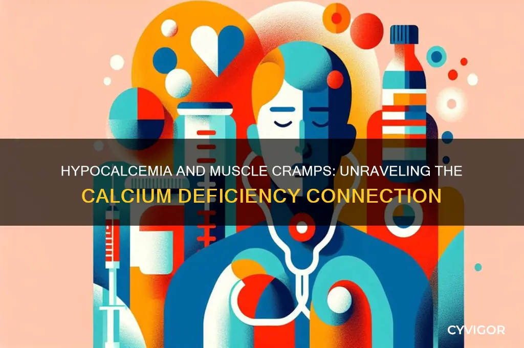 why does hypocalcemia cause muscle cramps