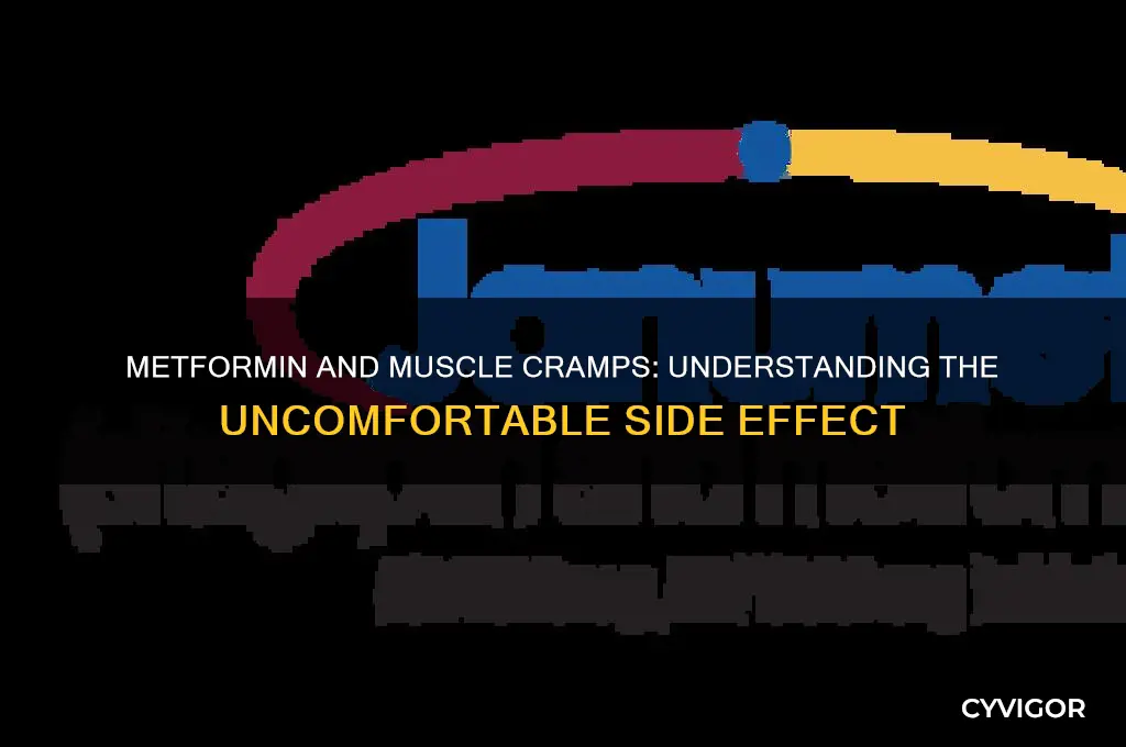 why does metformin cause muscle cramps