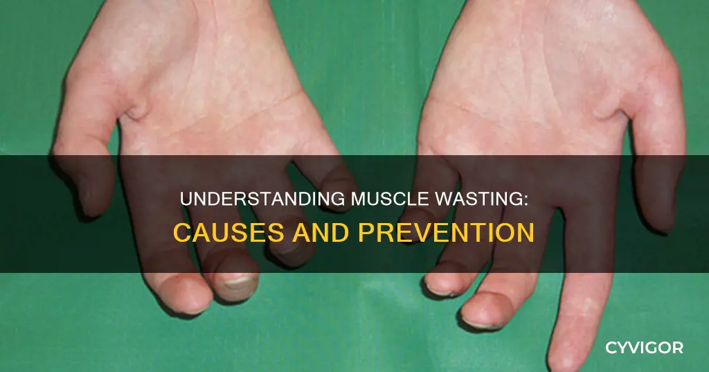 why does muscle wasting occur