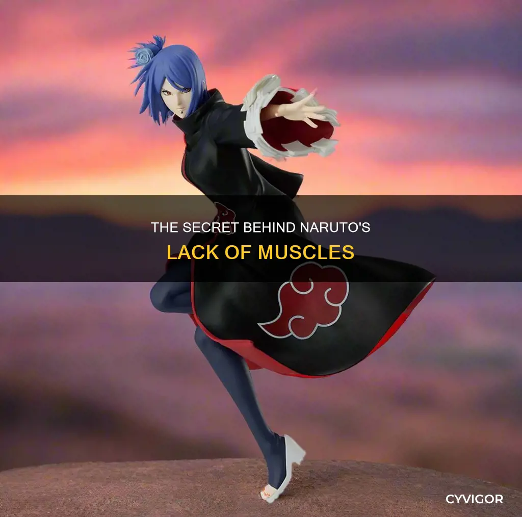 why doesnt naruto have muscles