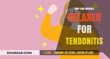 Muscle Relaxers for Tendonitis: Benefits, Risks, and Effective Use
