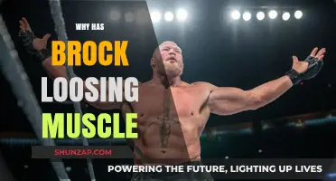 Brock's Muscle Loss: What's the Reason?