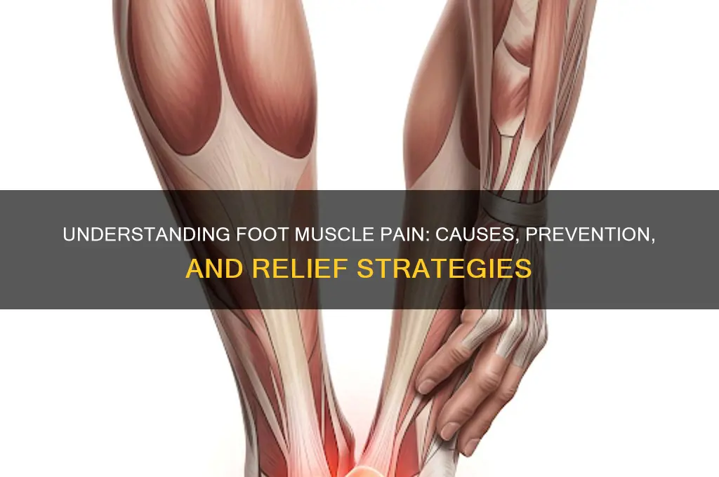 why i muscle pain in my feet