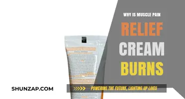 Why Muscle Pain Relief Creams Cause Burning Sensations: Explained