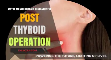 Muscle Relaxers Post-Thyroid Surgery: Essential for Recovery and Comfort