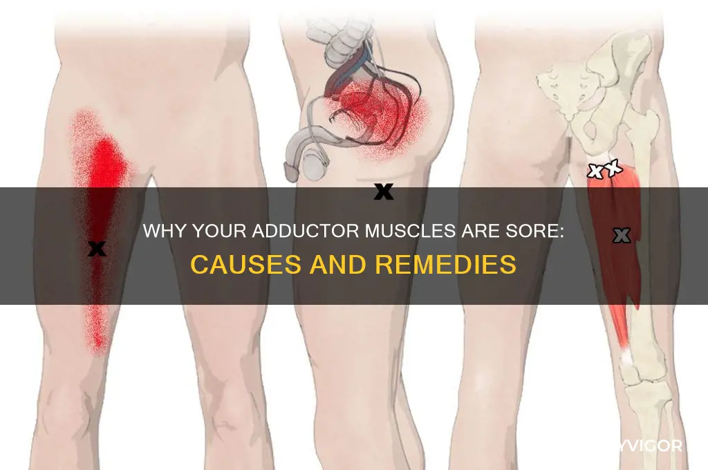 why is my adductor muscles sore