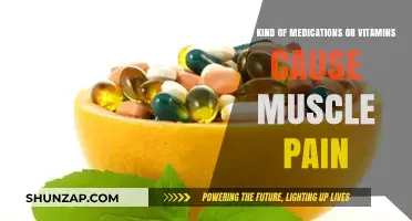 Medications and Vitamins Linked to Muscle Pain: What You Need to Know