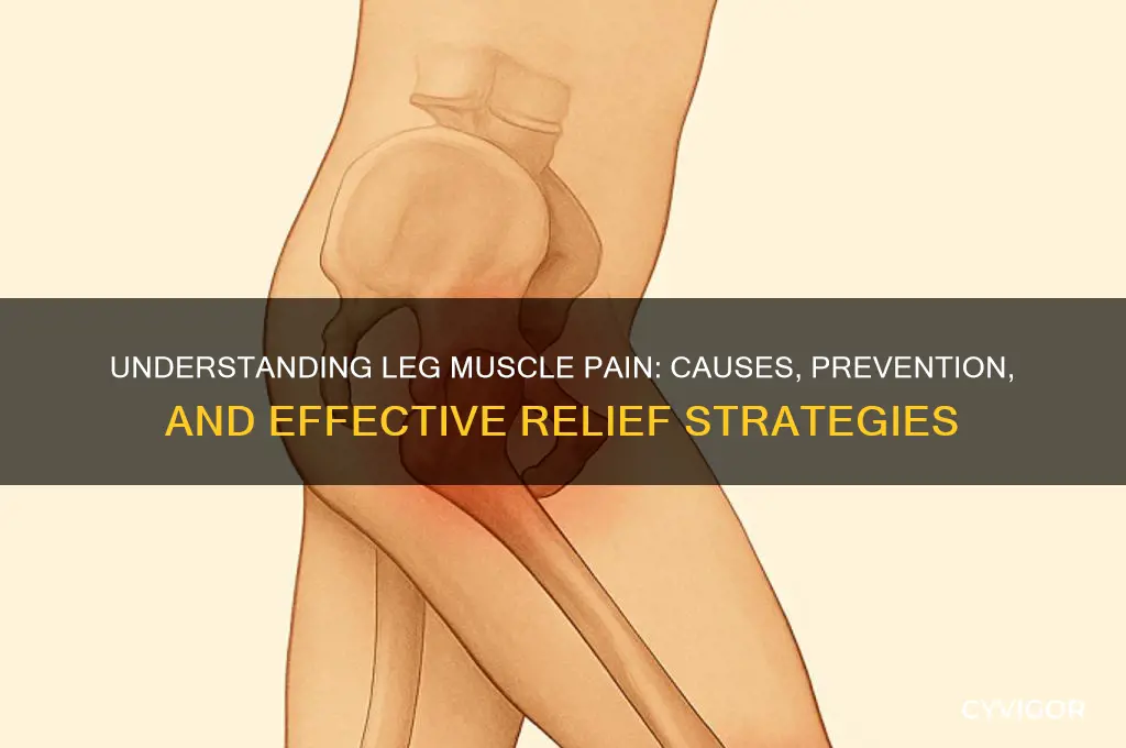 why muscle pain in legs