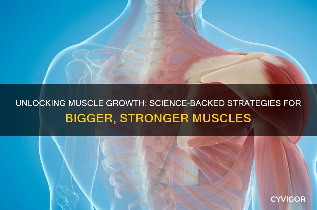 why muscles grow more