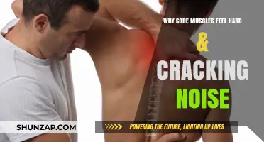 Why Sore Muscles Feel Hard & Crack: Explained
