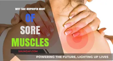 Ease Muscle Pain Fast: Ibuprofen's Nighttime Relief for Sore Muscles