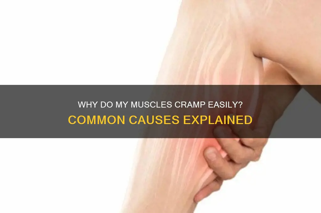 why would my muscles go into spams so easy causes